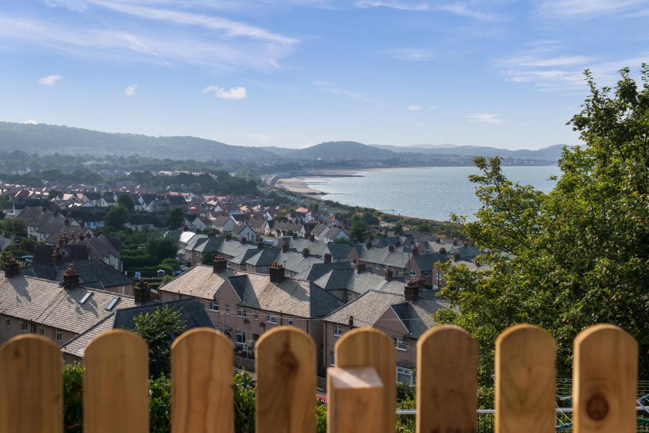 Windy Ridge Terrace With Beautiful Sea Views, North Wales Coast Villa Old Colwyn Exteriör bild
